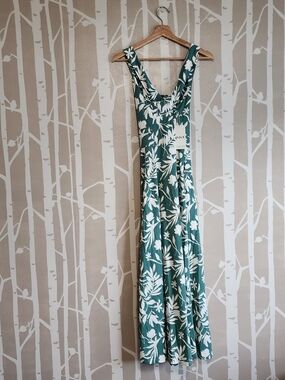 Pact: Tropical Palms Maxi Dress